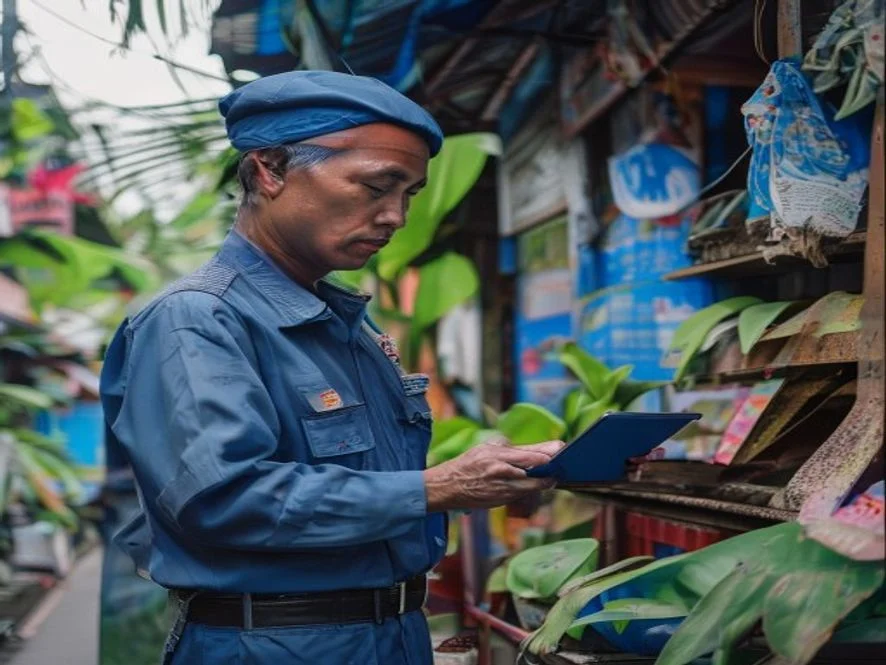 Ilustrasi petugas sensus ekonomi mendata warga Jakarta - Sensus Ekonomi DKI Jakarta - Info Jakarta Satu
